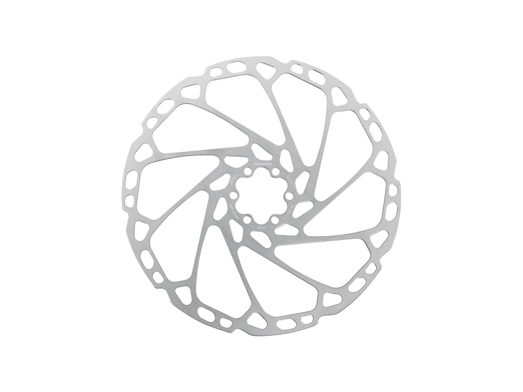 Shimano RT66MP 180mm 6-Bolt Silver Rotor