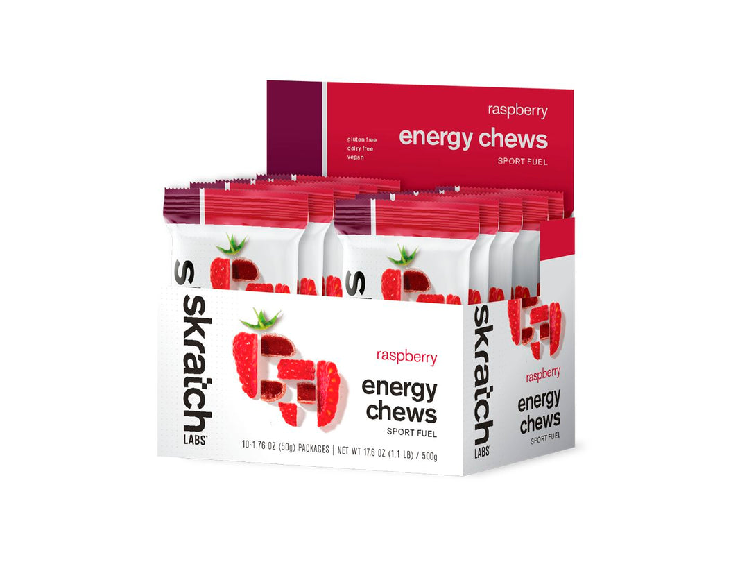 Supplement Skratch Energy Chews Sport Fuel Raspberry 10 Pack