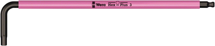 Wera 950 SPKL L-Key Hex Wrench - 3mm Pink