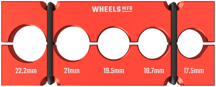 Wheels Manufacturing Vice Shaft Clamp - For Medium Sized Common Axle Suspension Components