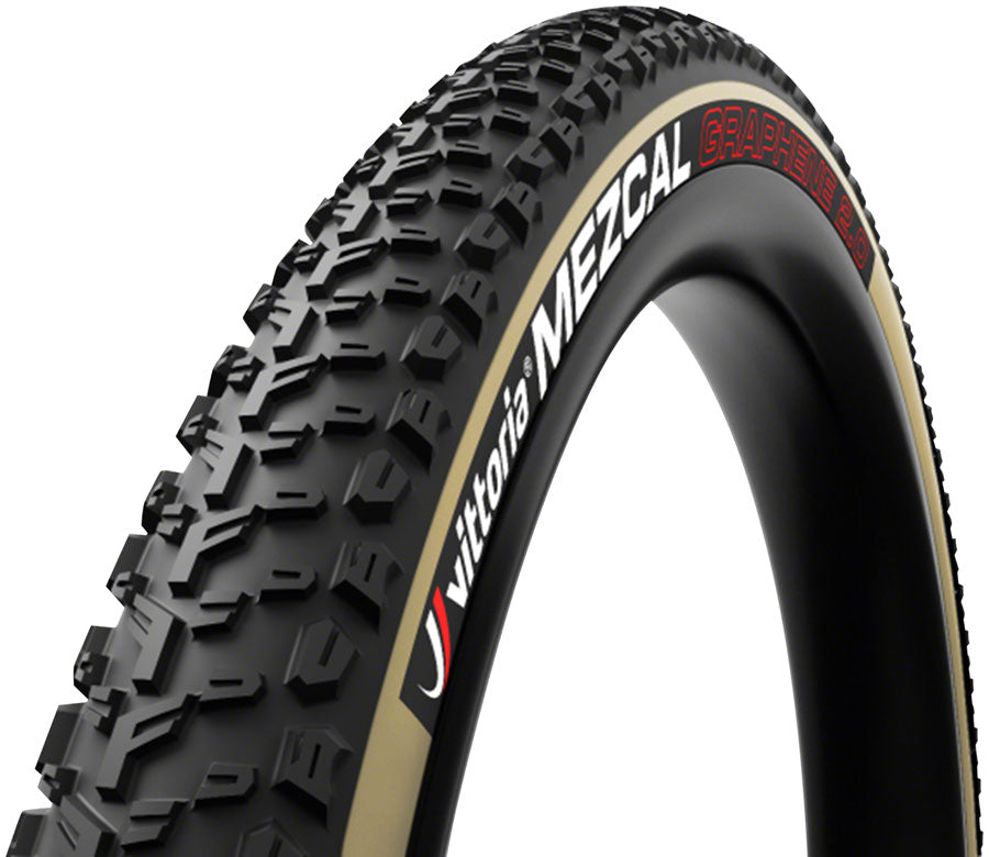 Vittoria Mezcal III Tire - 29 x 2.25 Tubeless Folding Black/Tan 4C Race G2.0