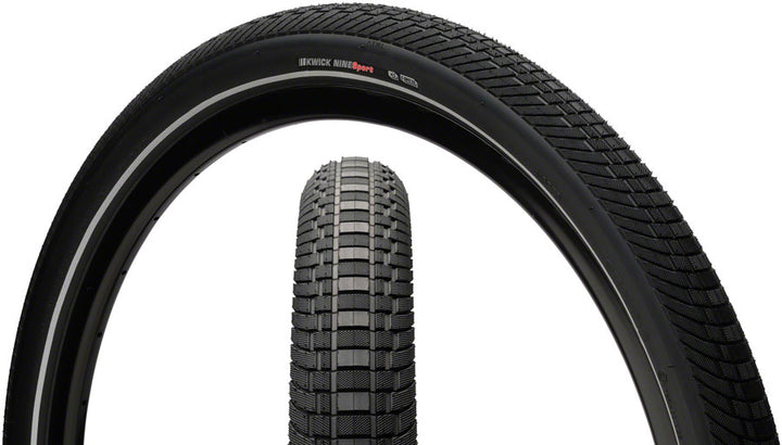Kenda Kwick Nine Tire - 29 x 2 Clincher Wire Black/Reflective 60tpi KS