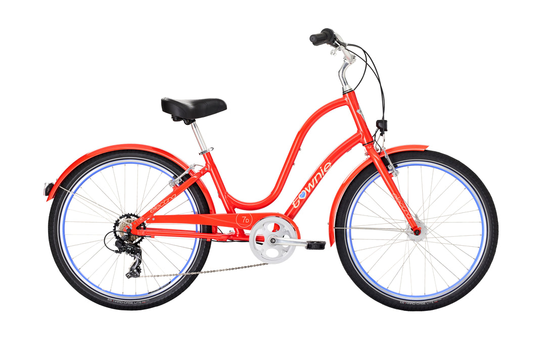 Townie 7D EQ Step-Thru, Poppy / 26