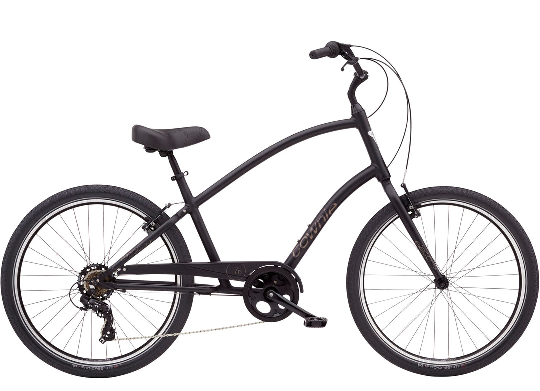 Townie 7D Step Over 26 Matte Black