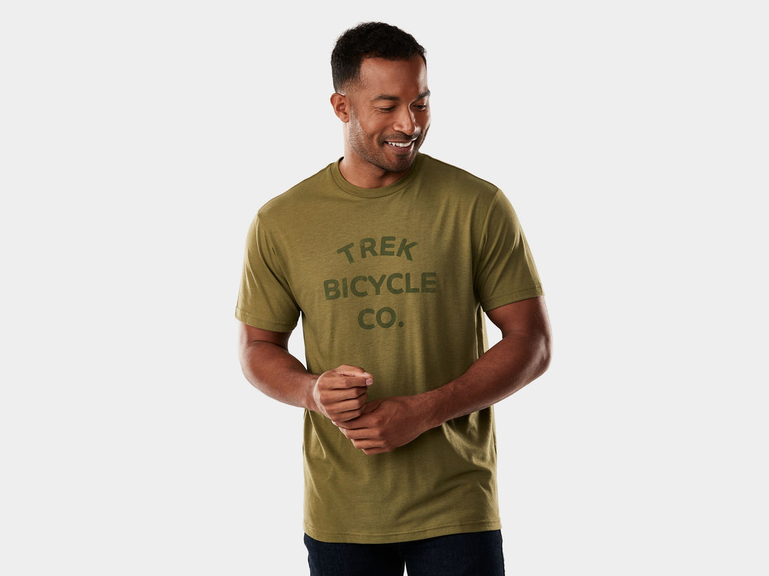 Shirt Trek Bicycle Tonal Tee XX-Large Olive