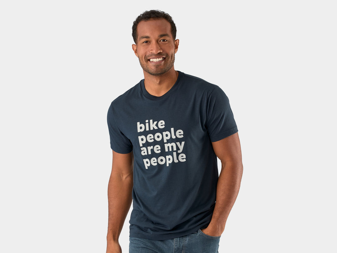 Shirt Trek Bike People Tee Medium Navy