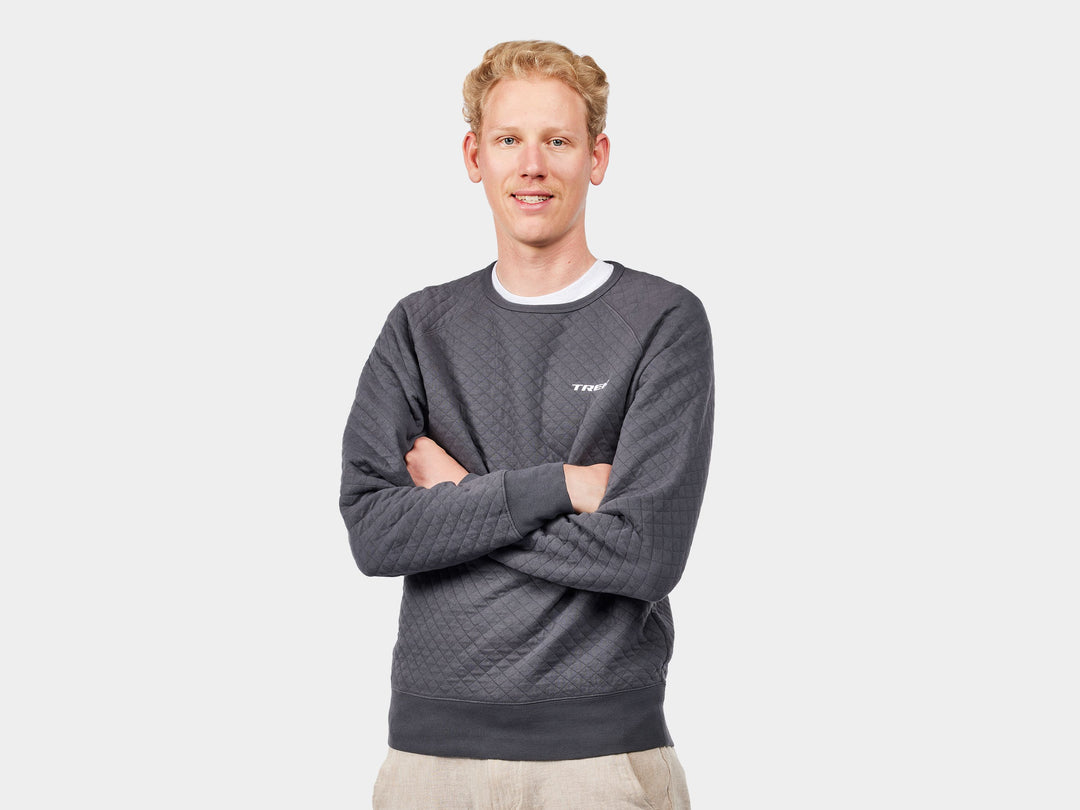 Shirt Trek Quilted Crewneck XX-Large Black