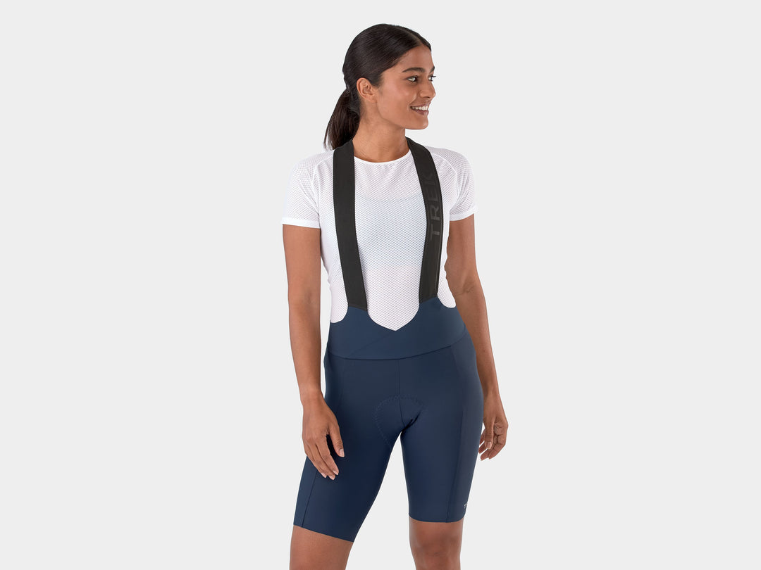 Short Trek Velocis Bib Women Medium Deep Dark Blue