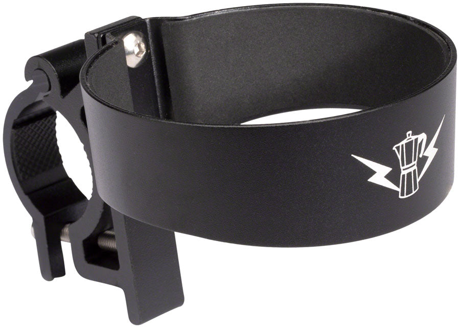 Portland Design Works Barista Cup Holder 22.0-26.0mm Handlebars Lightning/Moka Pot Design BLK