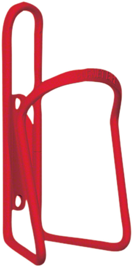 Planet Bike Alloy 6.2mm Water Bottle Cage - Aluminum Red Anodized
