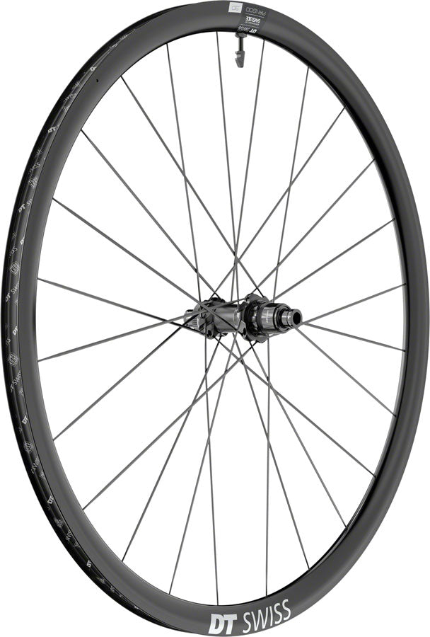 DT Swiss AR 1600 Spline 30 Rear Wheel - 700c 12 x 142mm Center-Lock XDR Ratchet 36 SL BLK