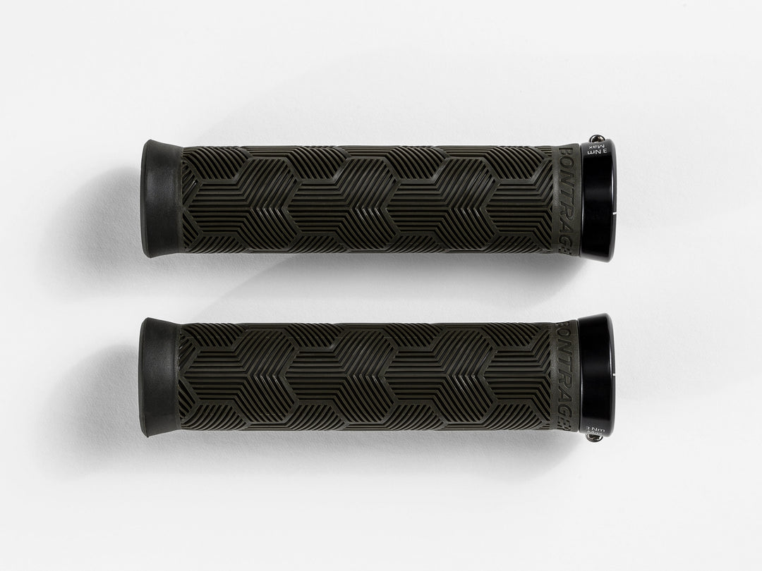 Grip Bontrager XR Trail Elite Recycled Plastic Olive Grey
