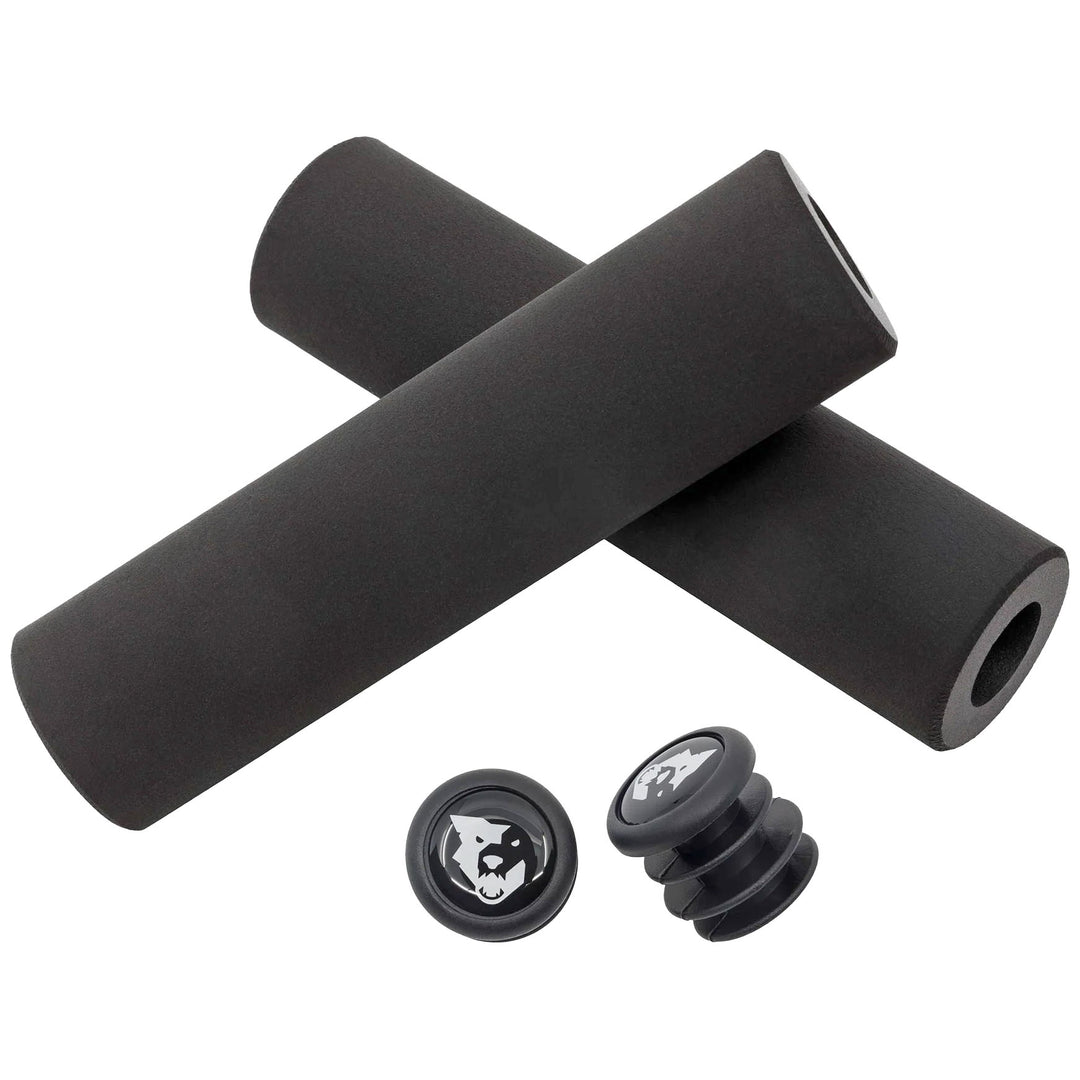 Wolf Tooth Components FatPaw2 9.5mm Thick/37mm Dia Grip Set Black