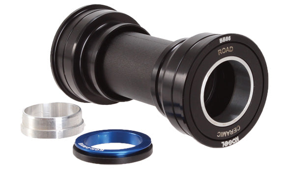 Kogel Bearings BB86-24 (Road) Alloy Bottom Bracket - Black