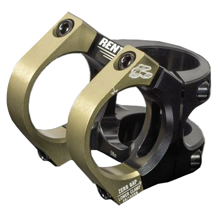 Renthal V2 Apex Stem (35.0) 33mm Black/AluGold