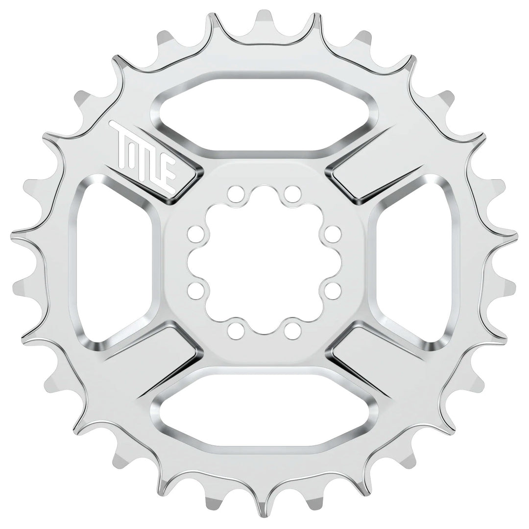 Title CR1 Chainring 30t 8 Bolt Regular Chrome