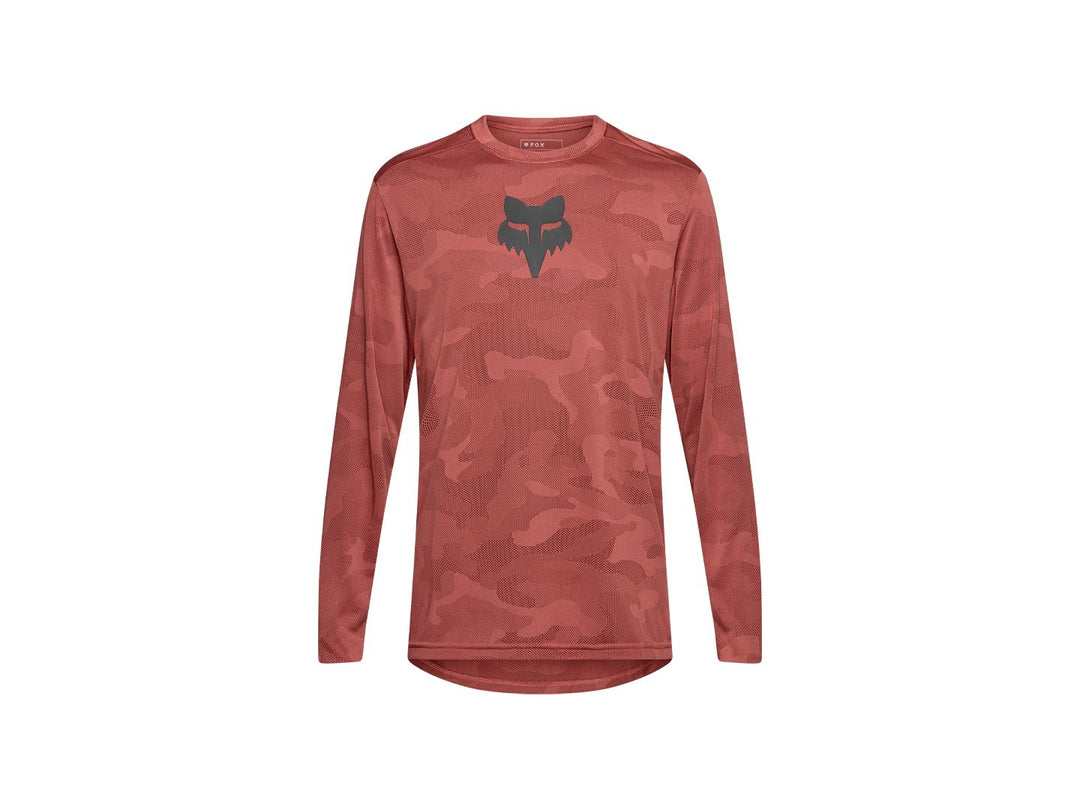 Fox Racing 26 Trek Ranger Long Sleeve Large Red Jersey