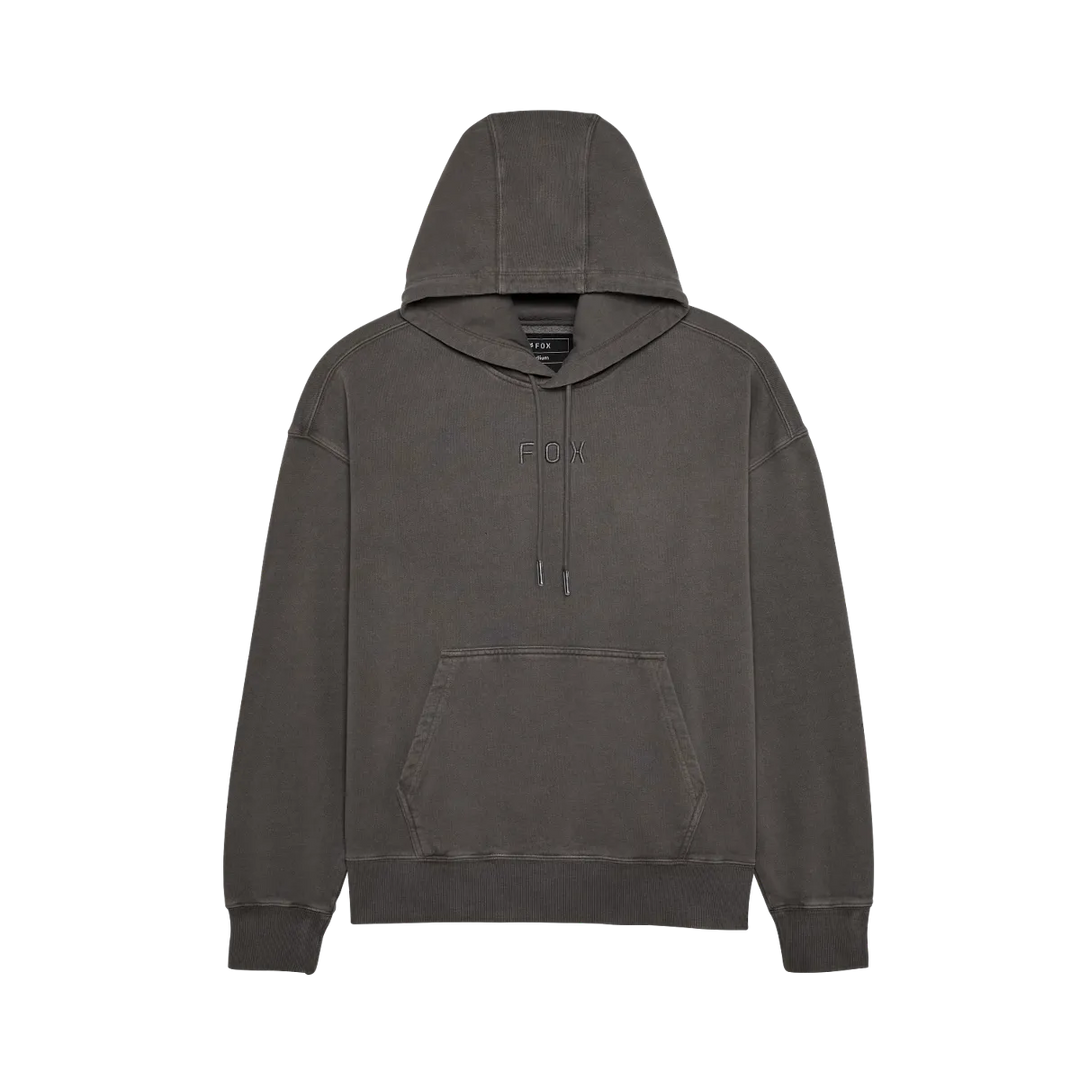 Wordmark Oversized Pullover Hoodie - Pewter Grey / S