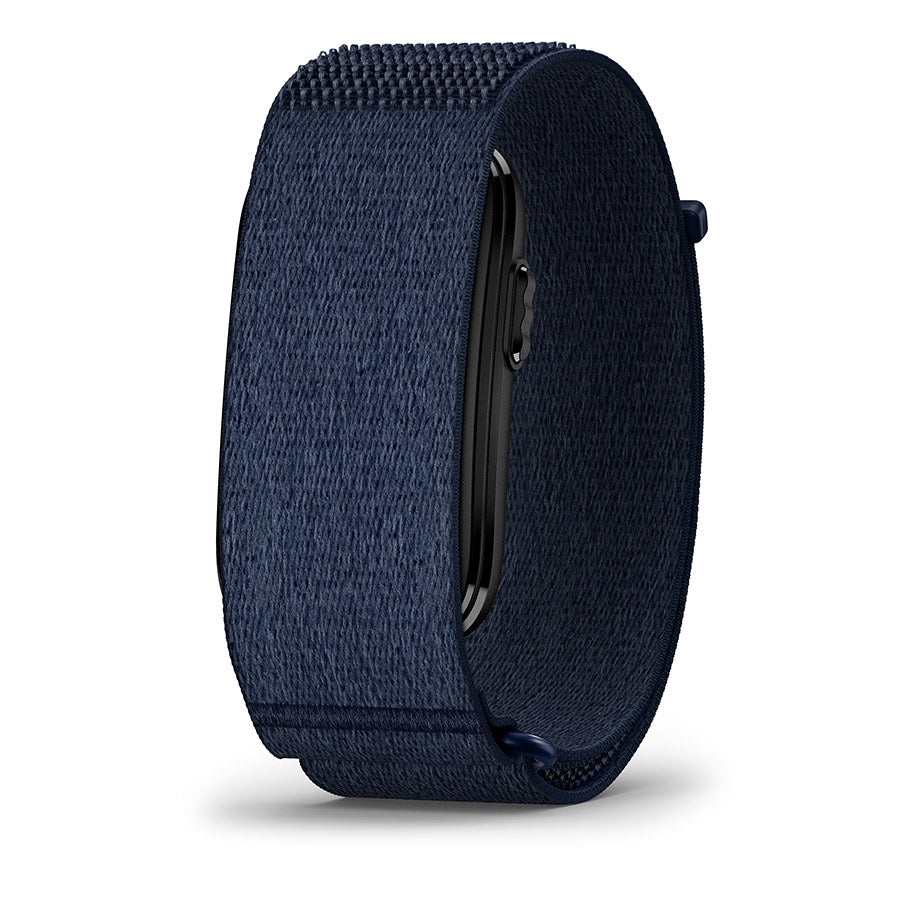 Garmin CIRQA Smart Band L-XL Watch Watch Color: Captain Blue Wristband: Captain Blue - Fabric