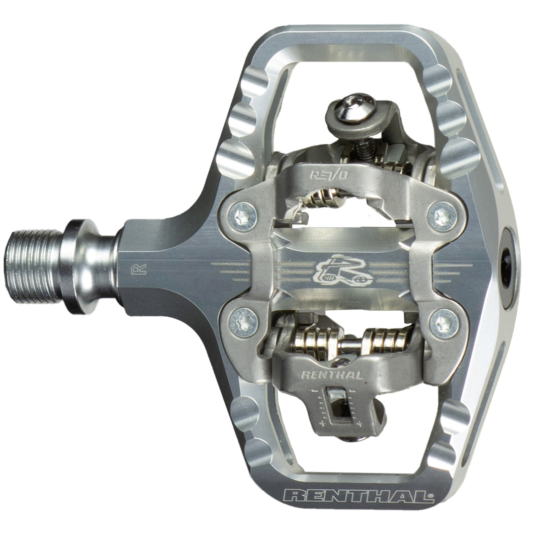 Renthal Revo-TRC Pedal Polished Silver