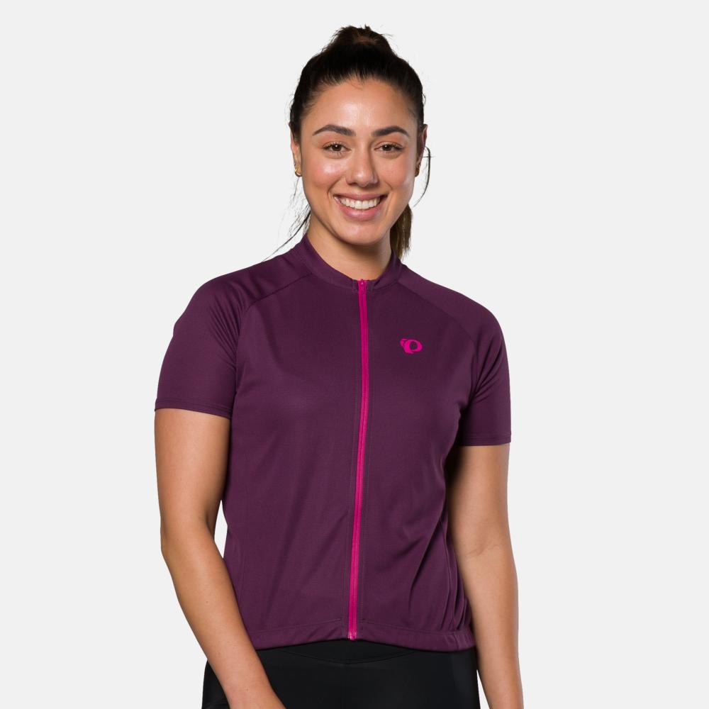 Women's Quest Short Sleeve Jersey - DARK VIOLET / S
