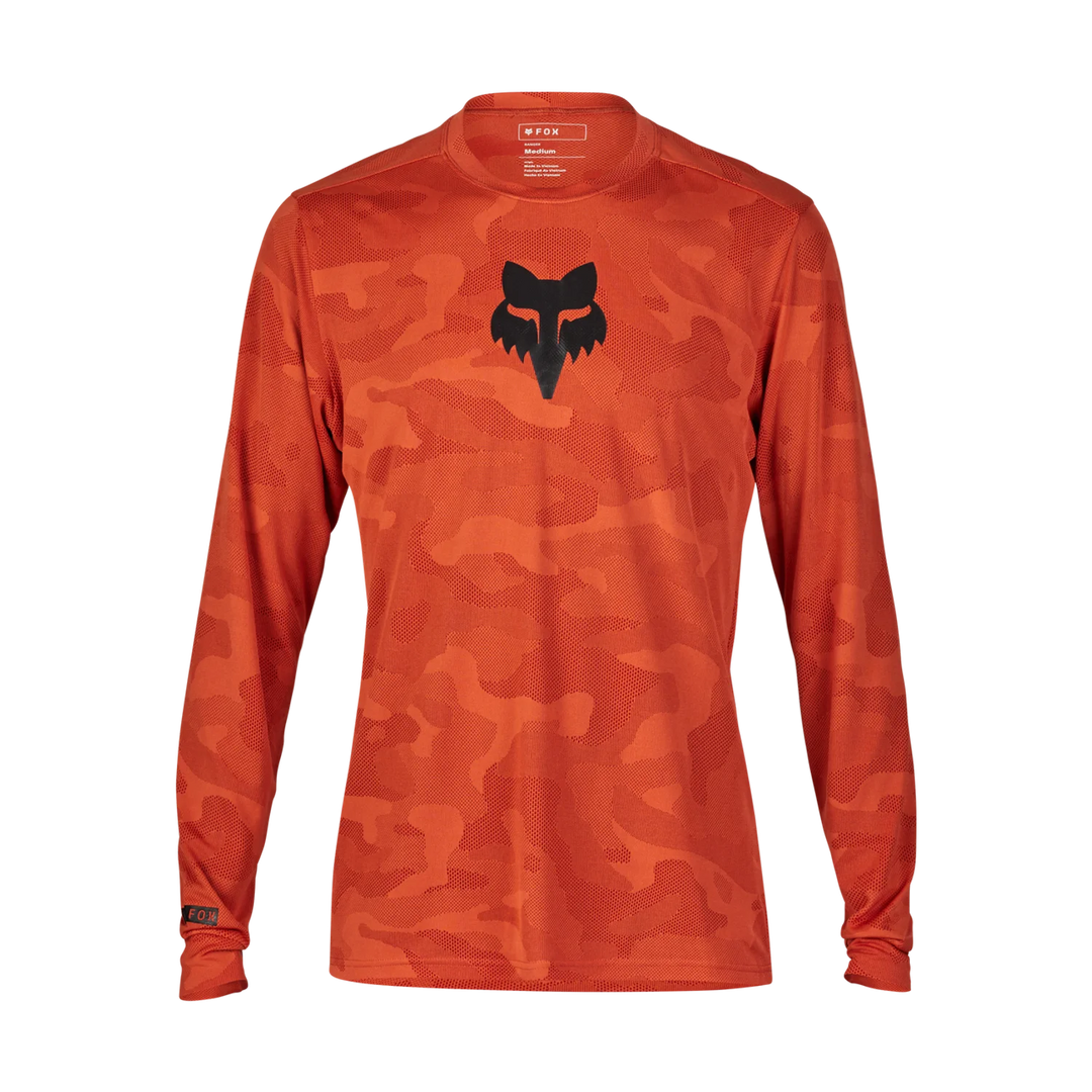 Ranger TruDri Long Sleeve Jersey - Atomic Orange / S