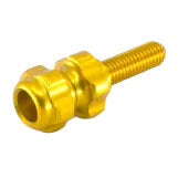 Paul Components Baby Groovy Barrel Adjuster Gold Each