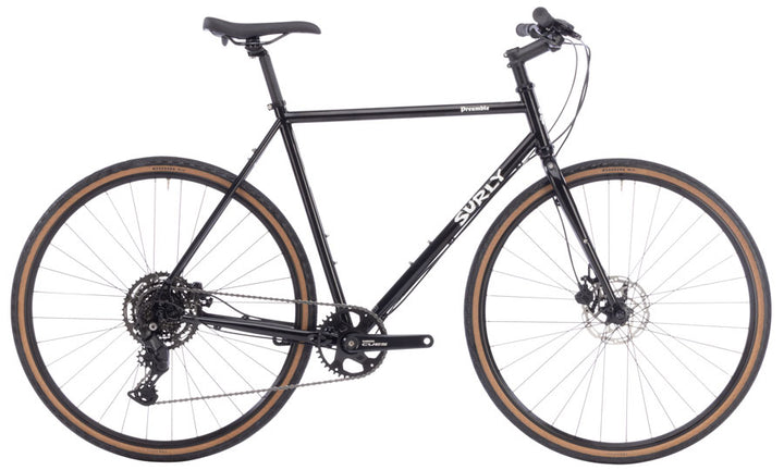 Surly Preamble Flat Bar Bike - 650b Steel Hi-Viz Black Small
