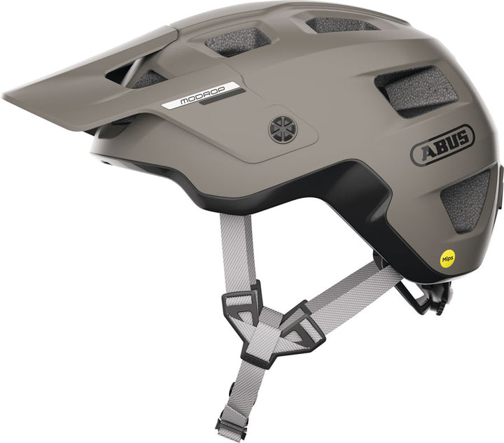 Abus MoDrop MIPS Helmet - Dust Gray Small