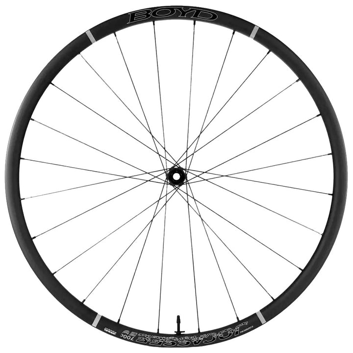 Boyd Jocassee Gravel SL 700c Front Wheel 12x100 Black