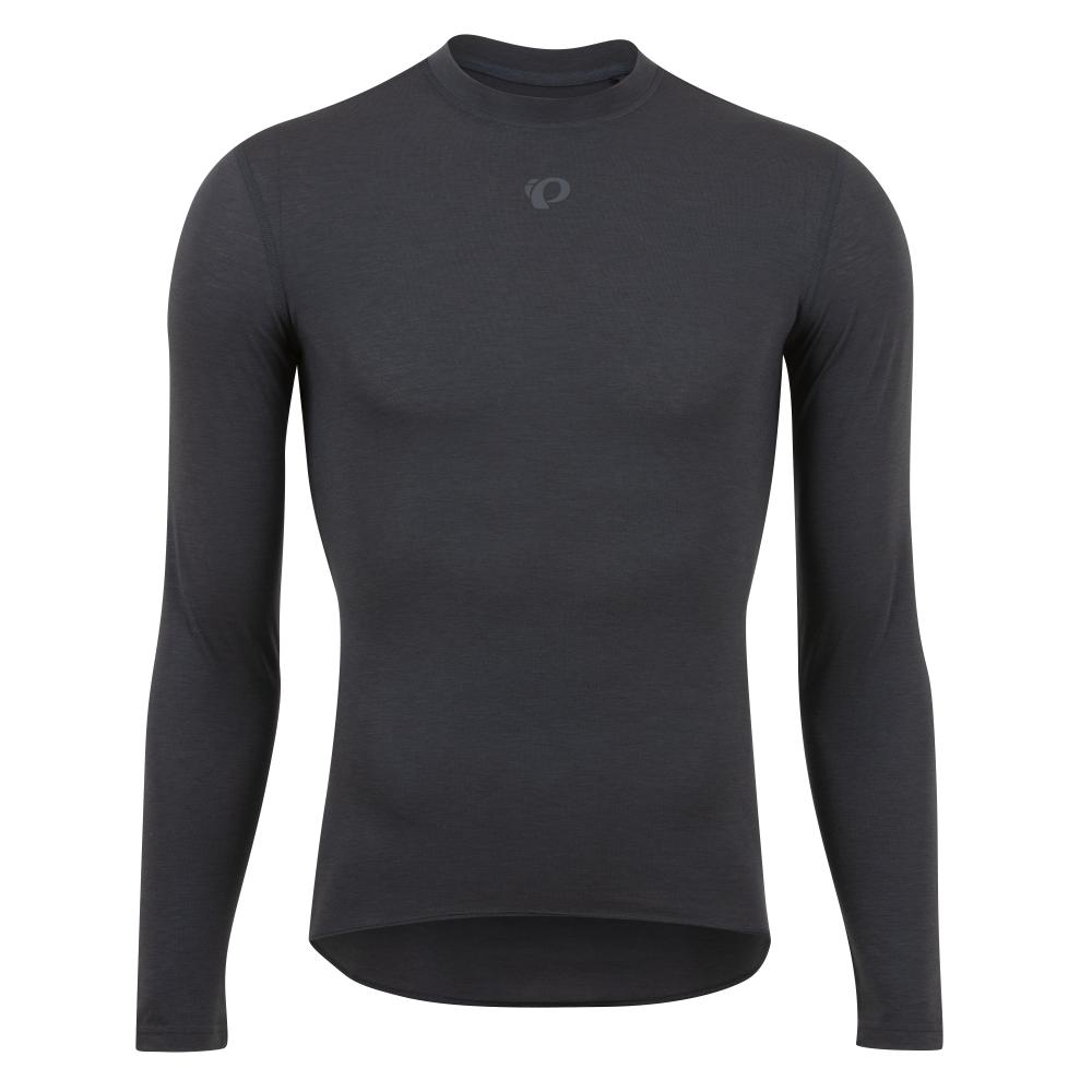 Men's Transfer Wool Long Sleeve Baselayer - PHANTOM / S