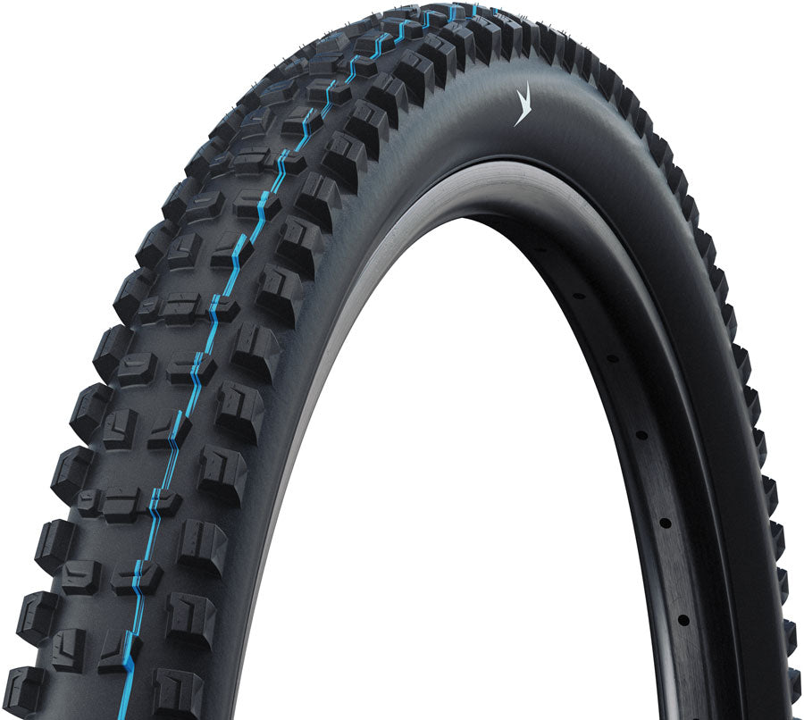 Schwalbe Romy Tire - 27.5 x 2.40 Tubeless Folding BLK Standard Trail MID E-50
