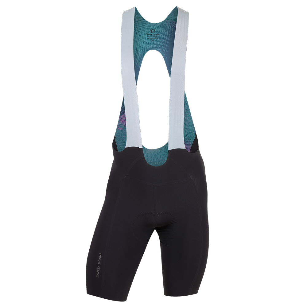 Men's PRO Air Bib Shorts - BLACK/GULF TEAL DEPTH / XL