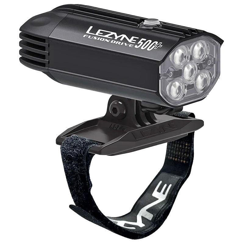 Lezyne Helmet Fusion Drive Pro 500+ Front Light Satin Black