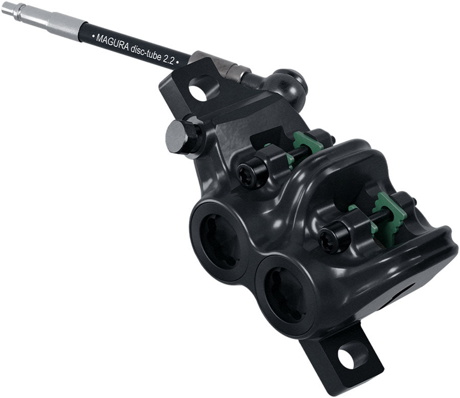 Magura Louise Elite Disc Brake Caliper - Front Rear 4-Piston Post Mount BLK