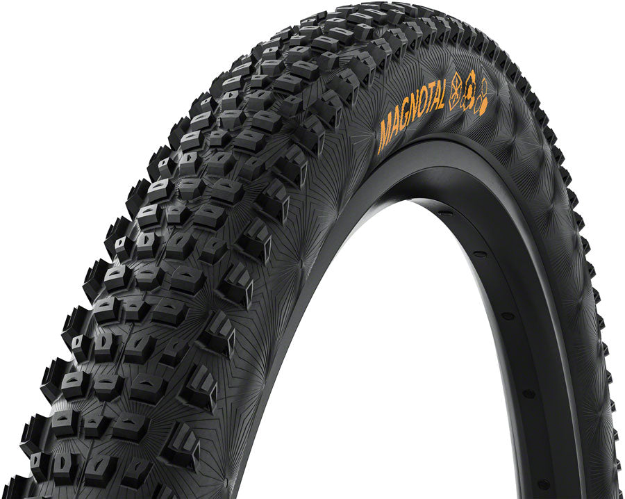 Continental Magnotal Tire - 27.5 x 2.60 Tubeless Folding BLK Soft Trail Casing E25