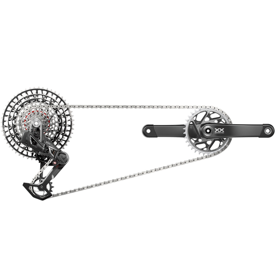 SRAM XX SL T-Type Eagle AXS Groupset 170mm Blk D2
