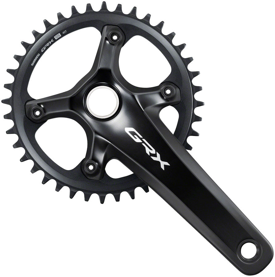 Shimano GRX FC-RX820-1 Crankset - 165mm 12/13-Speed 42t Asymmetric 110  BCD Hollowtech II BLK