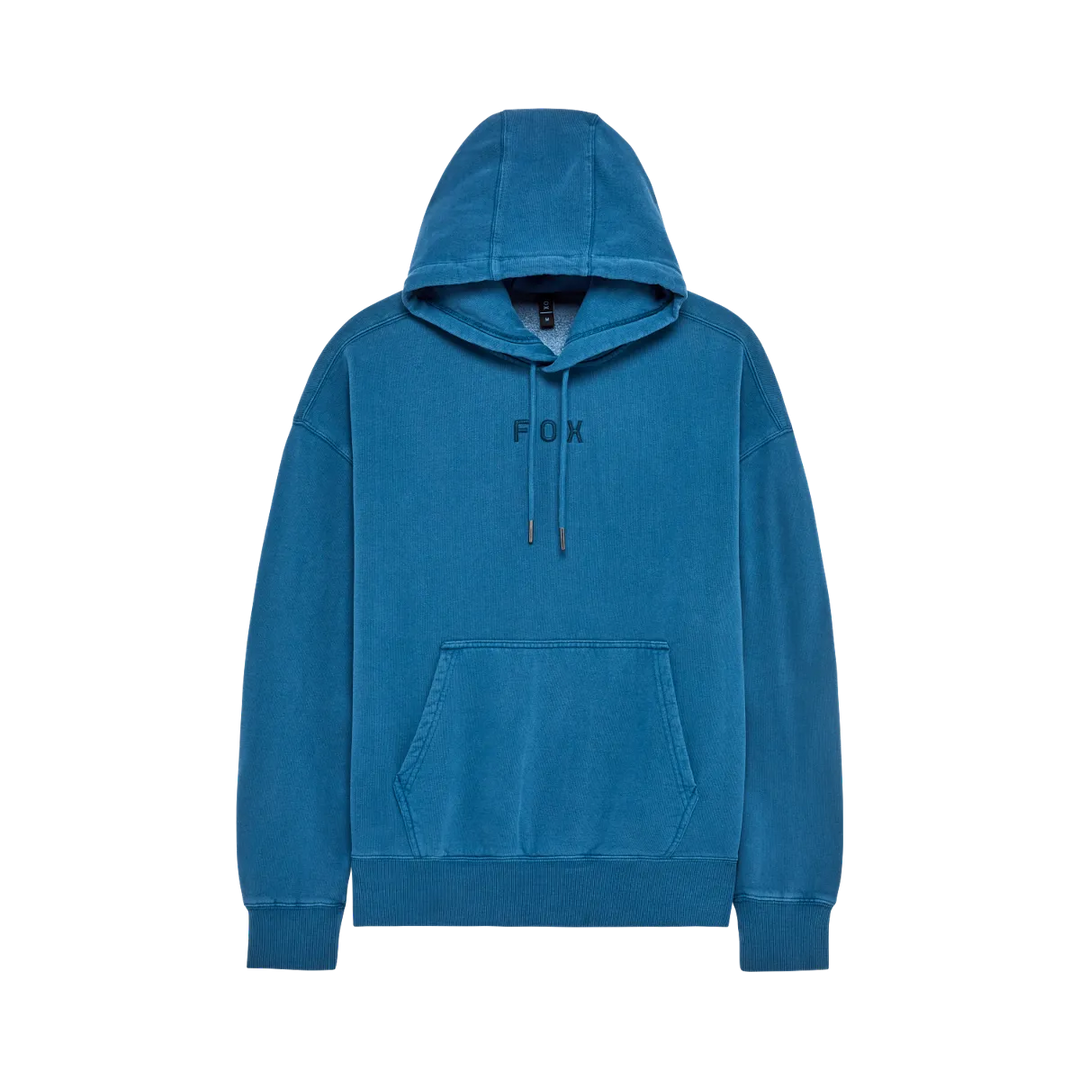 Wordmark Oversized Pullover Hoodie - Twilight Blue / S
