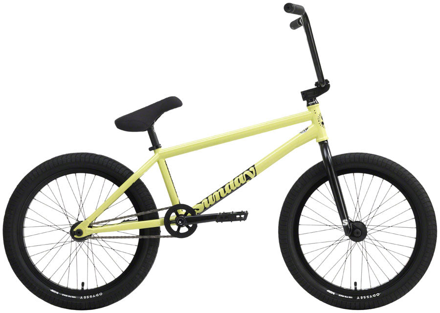 Sunday Soundwave BMX Bike - 21" TT Gloss Yellow LHD