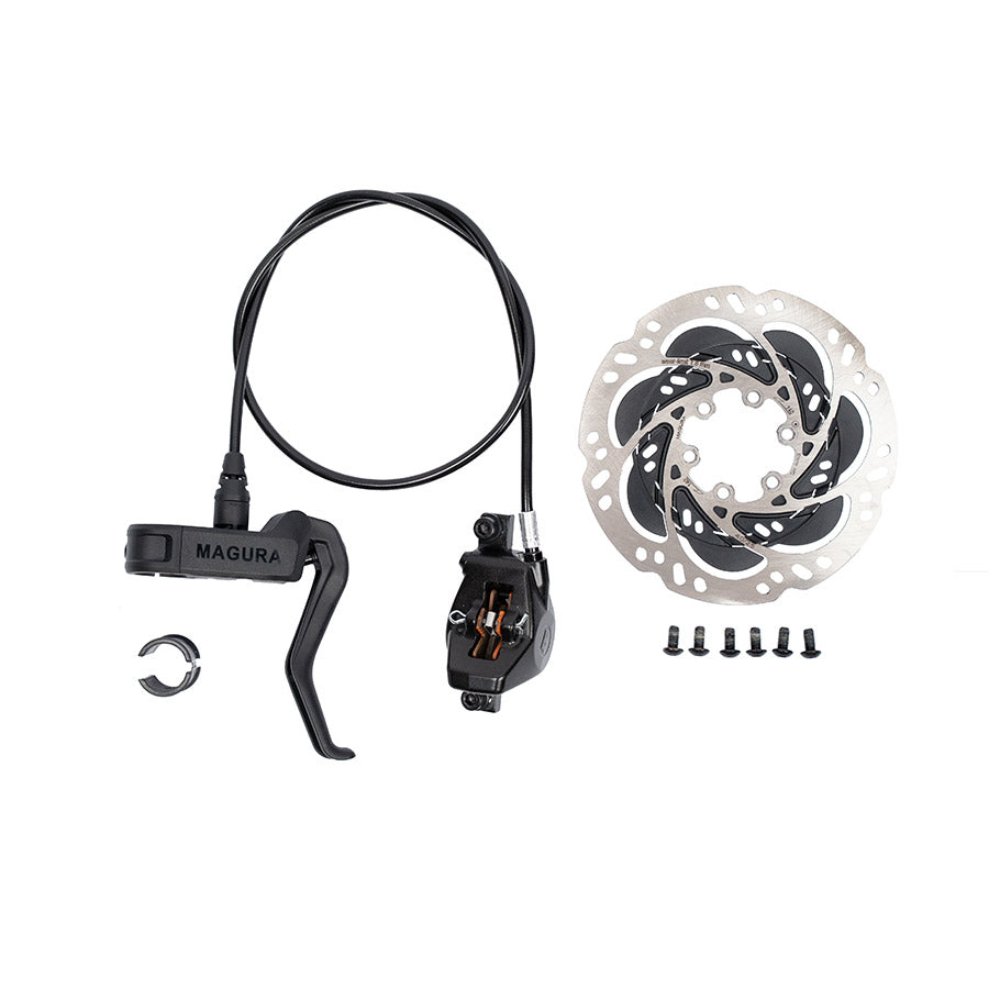 Kids Ride Shotgun Dirt Hero MTB Hydraulic Disc Brake Rear Disc: 140mm Black