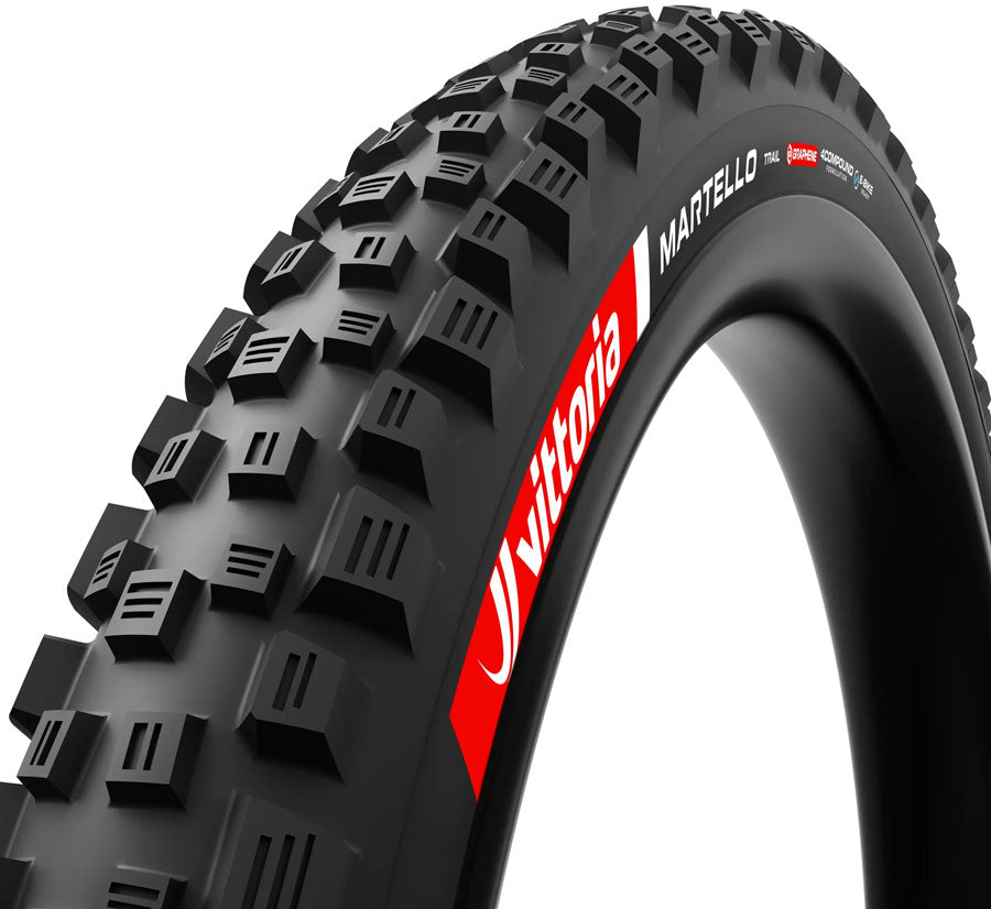 Vittoria Martello Trail Tire - 27.5 x 2.40 Tubeless Folding BLK 4C Graphene G2.0 E-Bike
