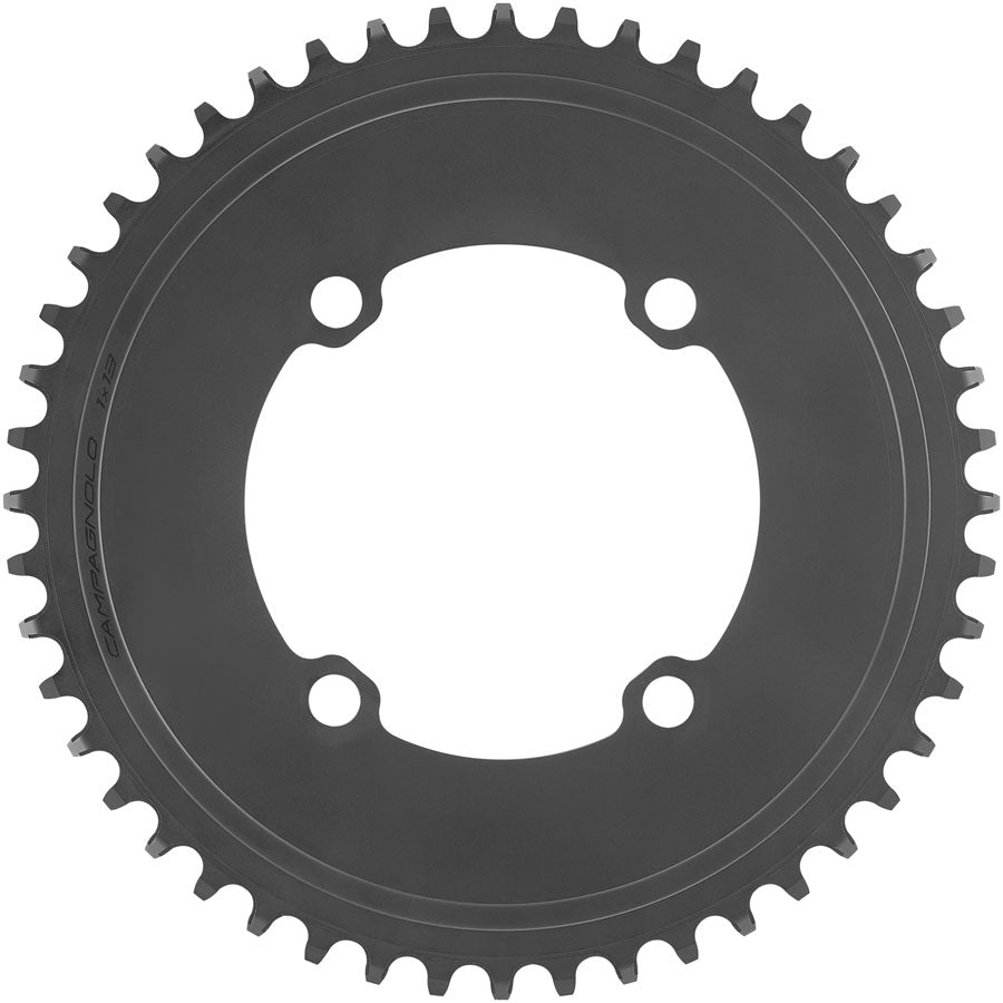 Campagnolo Super Record 13 Aero Chainring - 50t 4-Bolt 104 BCD Aluminum BLK