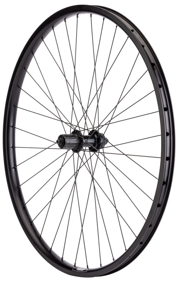 Quality Wheels Value HD Series Disc Rear Wheel - 700 QR x 135mm Center-Lock HG 10 BLK 36H