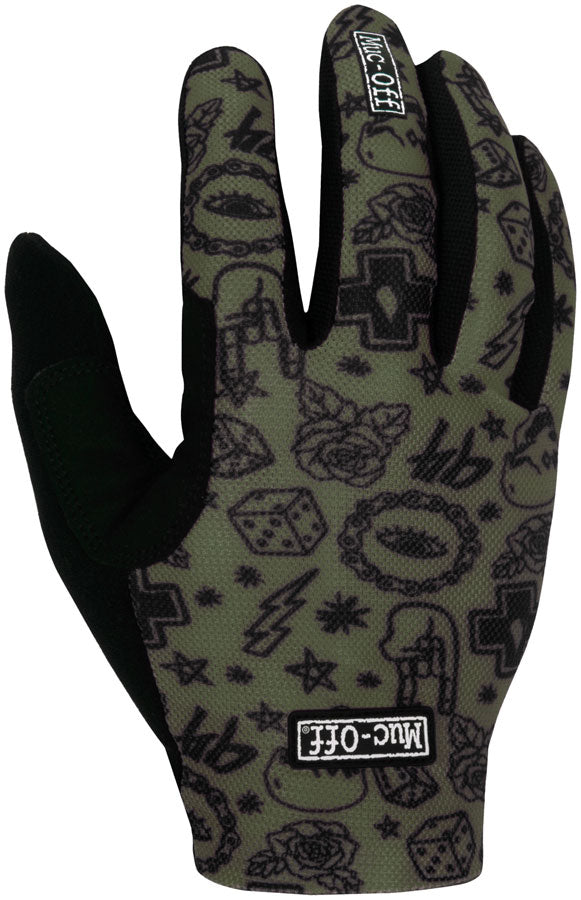 Muc-Off Summer Lightweight Mesh Rider Gloves - Green 2XLarge