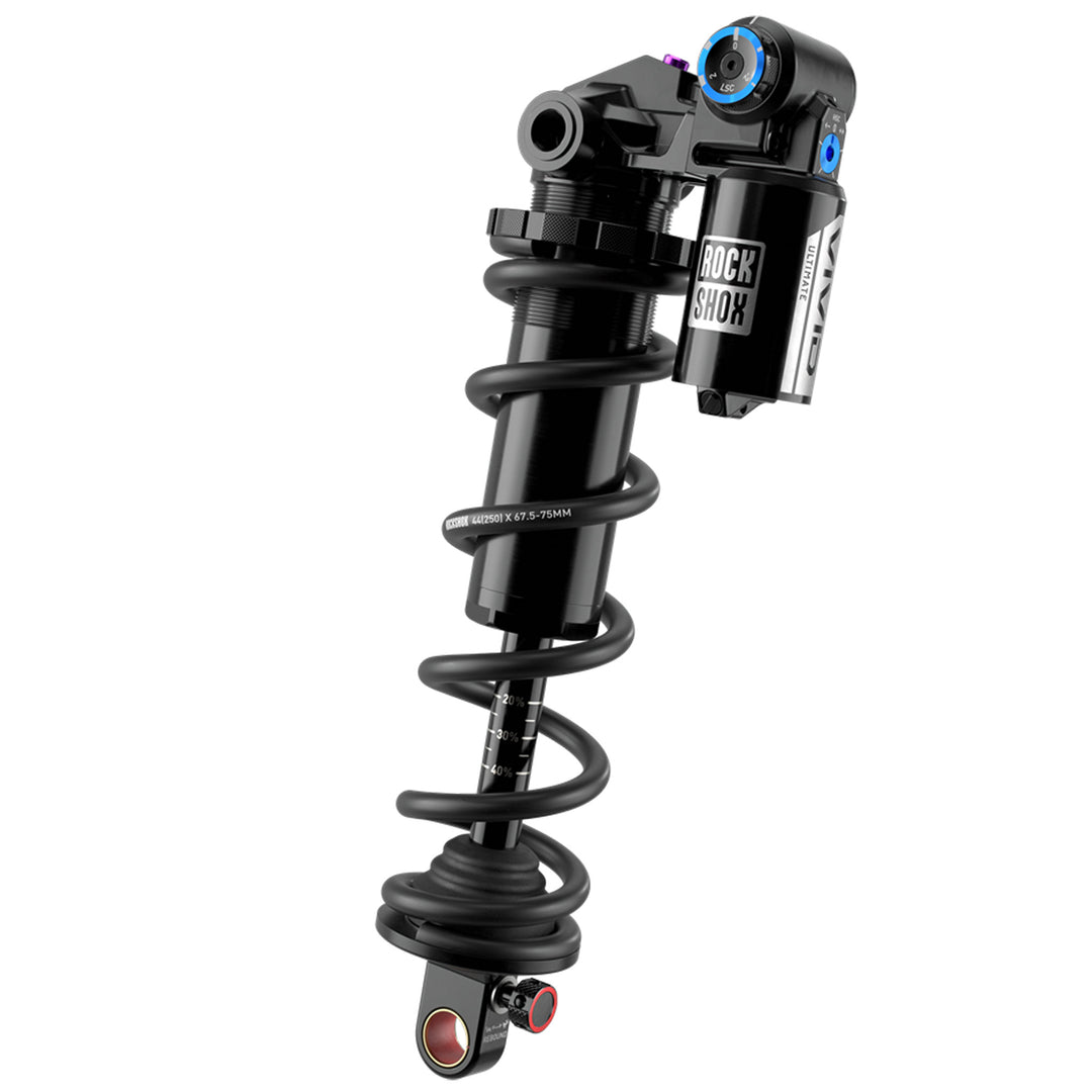 RockShox Vivid Ulti Coil DH RC2 250x75mm Std/Trunnion SCB V10
