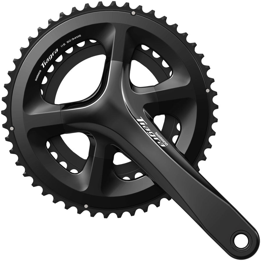 Shimano Tiagra FC-4000 Crankset - 170mm 11-Speed 50/34t 110 Asymmetric BCD BLK