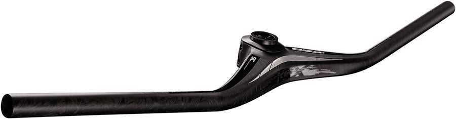 Full Speed Ahead KFX SiC ICR Integrated Handlebar 65mm Stem Length 780mm Width-12° Angle Internal Cable Routing – Carbon