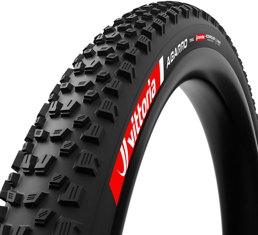Vittoria Agarro Trail Tire - 29 x 2.40 Tubeless Folding BLK 4C Graphene G2.0 E-Bike