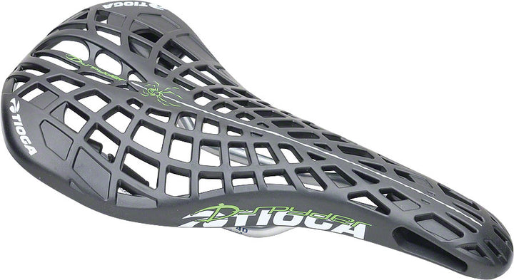 Tioga D-Spyder BMX Seat - Chromoly Black